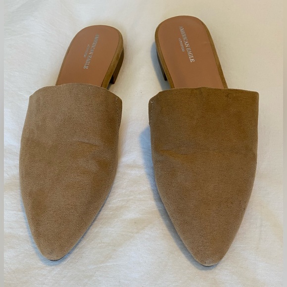 American Eagle Suede mules - Size 9 - Picture 2 of 5